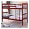 Henry 90x190 Solidwood Double Decker Bunk Bed - Brown