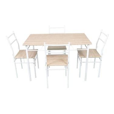 Viola 1 + 4 Dining Set-Light Oak