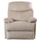 Benedict 1-Seater Fabric Recliner-Mocha