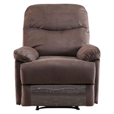 في 2 بنديكت كرسي استرخاء بمقعد واحد من القماش - لون شوكولاته