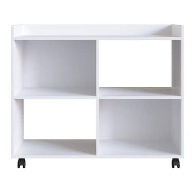 لايرون خزانة ذات بابين - أبيض