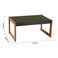 Danube Home Tarsus Coffee Table 143, Black, 95x60x45cm