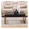 Danube Home Tarsus Coffee Table 143, Black, 95x60x45cm