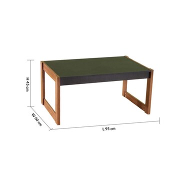 تارسوس طاولة قهوة - أسود ، جوزي