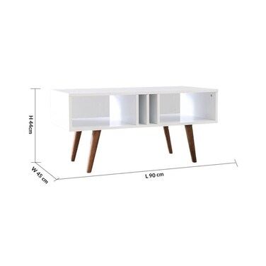 ميلو طاولة قهوة - أبيض