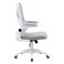 Nevel Mid-Back Office Chair-Grey/White