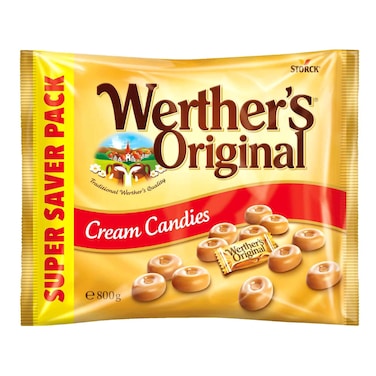Storck Werther's Original Cream Candies Special Offer, 800g