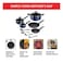 Tefal Simply Cook, 12 Pcs Cookware Set, Non-Stick, Dress Blue, B950SC84