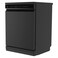 Midea Freestanding Dishwasher, WQP15-WU7633GUR, 15 Place Settings, Stainless Steel, Black Steel