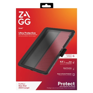 زاغ، حافظة دِنالي لجهاز آبل آيباد آير 13 بوصة، أسود