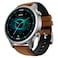 Noise NoiseFit Halo 22 mm Smartwatch, AMOLED Display, Vintage Brown