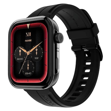 Noise ColorFit Pro 5 Max 22 mm Smartwatch, AMOLED Display, Jet Black