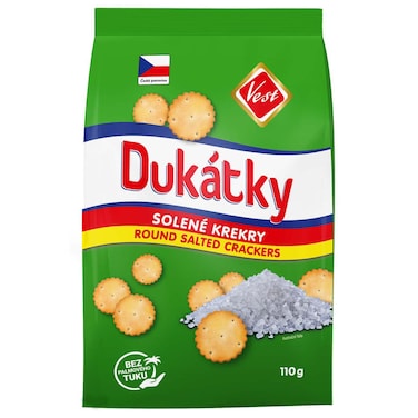 Vest Coin Shape Crackers, 120g
