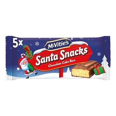 McVitie's Santa Snacks Chocolate Cake Bars