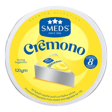 Smeds Cremono Triangle Cheese, 120g