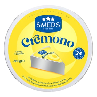 Smeds Cremono Triangle Cheese, 360g