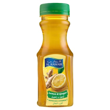 Al Rawabi Lemon and Ginger Drink, 200ml