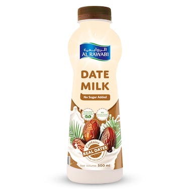 Al Rawabi Date Milk No Sugar Added, 500ml