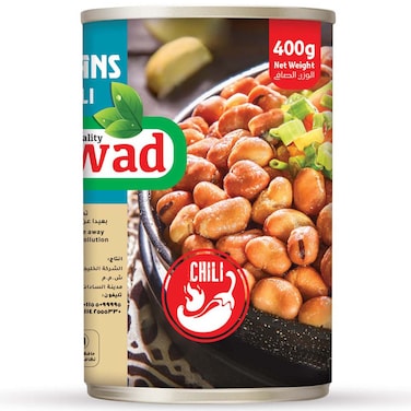 أغواد بريميوم فول مدمس مع الفلفل الحار، 400 غرام