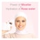 Johnson's Fresh Hydration Micellar Cleansing Wipes with Rose Water for Normal Skin 25 Wipes, Pack of 2