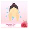 Johnson's Fresh Hydration Micellar Cleansing Wipes with Rose Water for Normal Skin 25 Wipes, Pack of 2