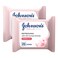 Johnson's Refreshing Micellar Facial Wipes for Normal Skin 25 Wipes, Pack of 2