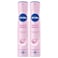 NIVEA Pearl &amp; Beauty Antiperspirant Deodorant for Women, Soft &amp; Smooth, 72H Active Protection, Pearl Extract and Avocado Oil, Spray 200ml, Pack of 2