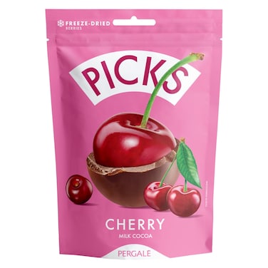 Picks Cherry Milk Cocoa Freeze Dried Dragee, 90g