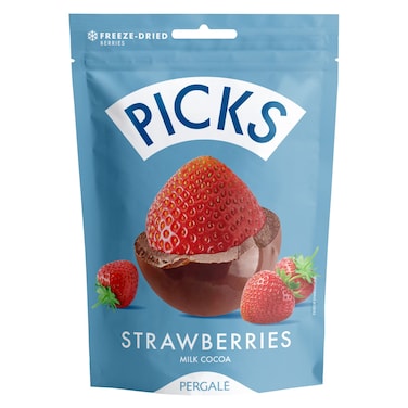 Picks Strawberries Milk Cocoa Freeze Dried Dragee, 90g