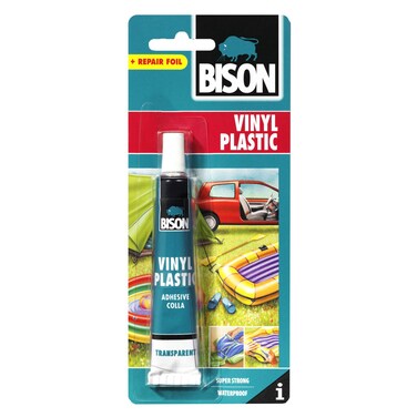 Bison Vinyl Plastic Adhesive, 25ml