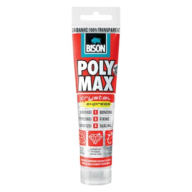 Bison Poly Max Crystal Expres Tube, 115g