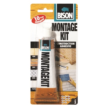 بايسون كيت لاصق مونتاج فائق القوة في أنبوب 125 غرام