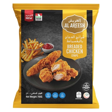 العريش شرائح دجاج بالبقسماط، 700 غرام