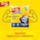 Glad Tuff Stuff Garbage Drawstring Bag Large size 70cm x 81cm (110L) 20 PCS