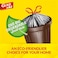 Glad Tuff Stuff Garbage Drawstring Bag Large size 70cm x 81cm (110L) 20 PCS