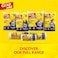 Glad Tuff Stuff Garbage Bag Small White Handle Bags 51cm x 39.5cm (20L) 30 PCS
