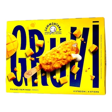 Sammontana Gruvi Mango Ramingo Ice Cream Stick, 240g