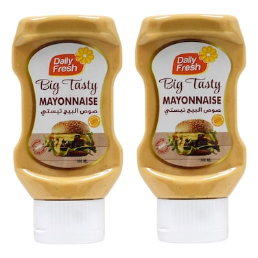ديلي فريش بيغ تاستي مايونيز 300 ملل حزمة من 2