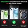 Muzz Camera Protective Cover Case for iPhone 15 (6.1"), Slider Camera Protection, Anti-Scratch &amp; Shockproof, Slim, Black Camshield (iPhone 15)