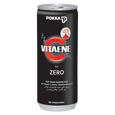 بوكا فيتاين سي مشروب فوار متعدد الفيتامينات بدون سكر، 240 ملل