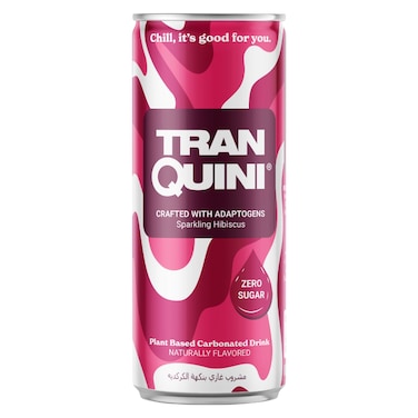 Tranquini Hibiscus Flavour Sparkling Hydrating Tonic, 250ml