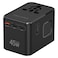 Cellairis 3 Type C and 1 Type A Travel Adapter, Black, 45 W