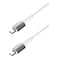 سيليريس جم كابل شحن ومزامنة بيانات USB نوع C إلى USB نوع C ـ 1.2 متر، 60 واط - أبيض