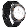 Swiss Military DOM 7 Smartwatch, Gunmetal Frame with Black Silicone Strap + Swiss Military Victor 6 Truly Wireless Bluetooth In-Ear Earbuds, Black