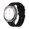 Swiss Military DOM 7 Smartwatch, Gunmetal Frame with Black Silicone Strap + Swiss Military Victor 6 Truly Wireless Bluetooth In-Ear Earbuds, Black