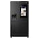 Hisense Side by Side Refrigerator RS9P819GTB, 614 L, Black, 2 Doors