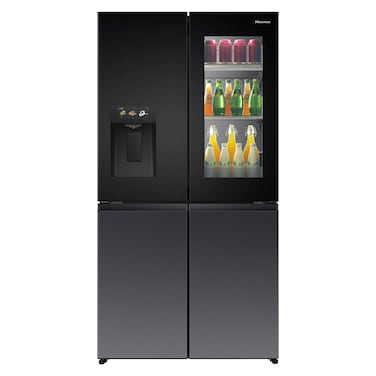 Hisense French Door Smart Refrigerator RQ9P780TTB1, 607 L, Grey, 4 Doors