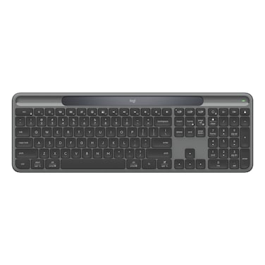 Logitech K980 Slim Solar Plus Wireless Keyboard, Black