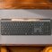 Logitech Signature Slim Solar+ K980 Wireless Keyboard Powered by Light, Graphite