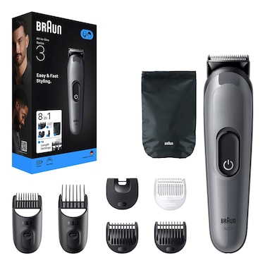 Braun Series 3 All-in-One Grooming Kit AIO3540, Black